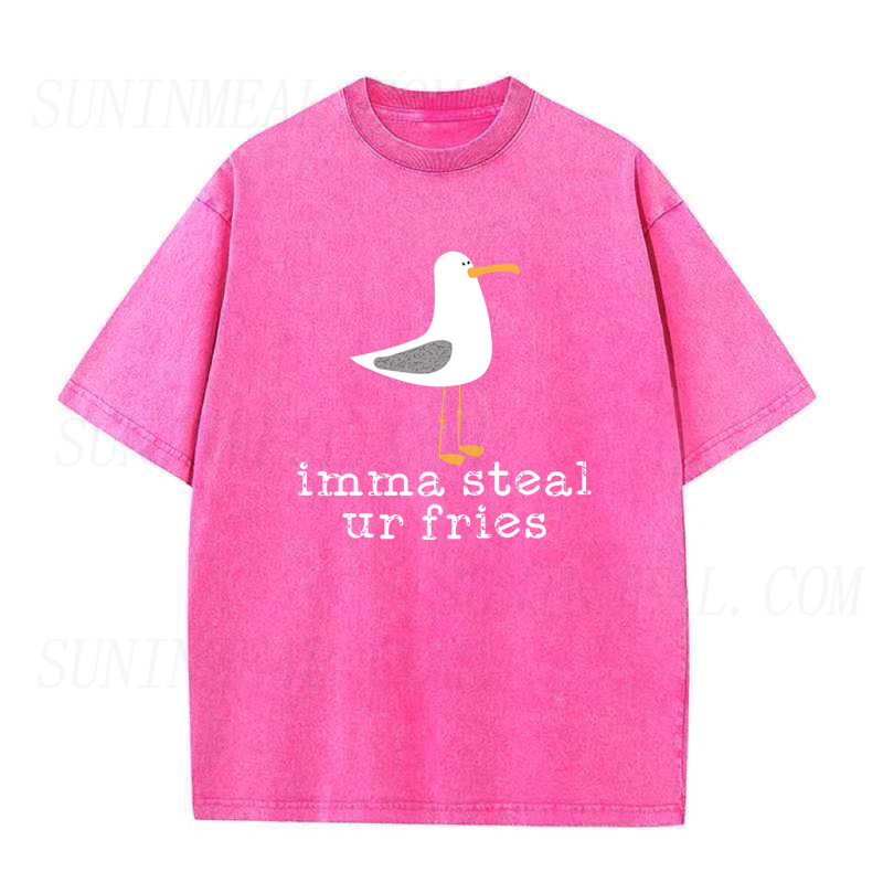 Seagull Imma Steal Ur Fries Unisex Tee