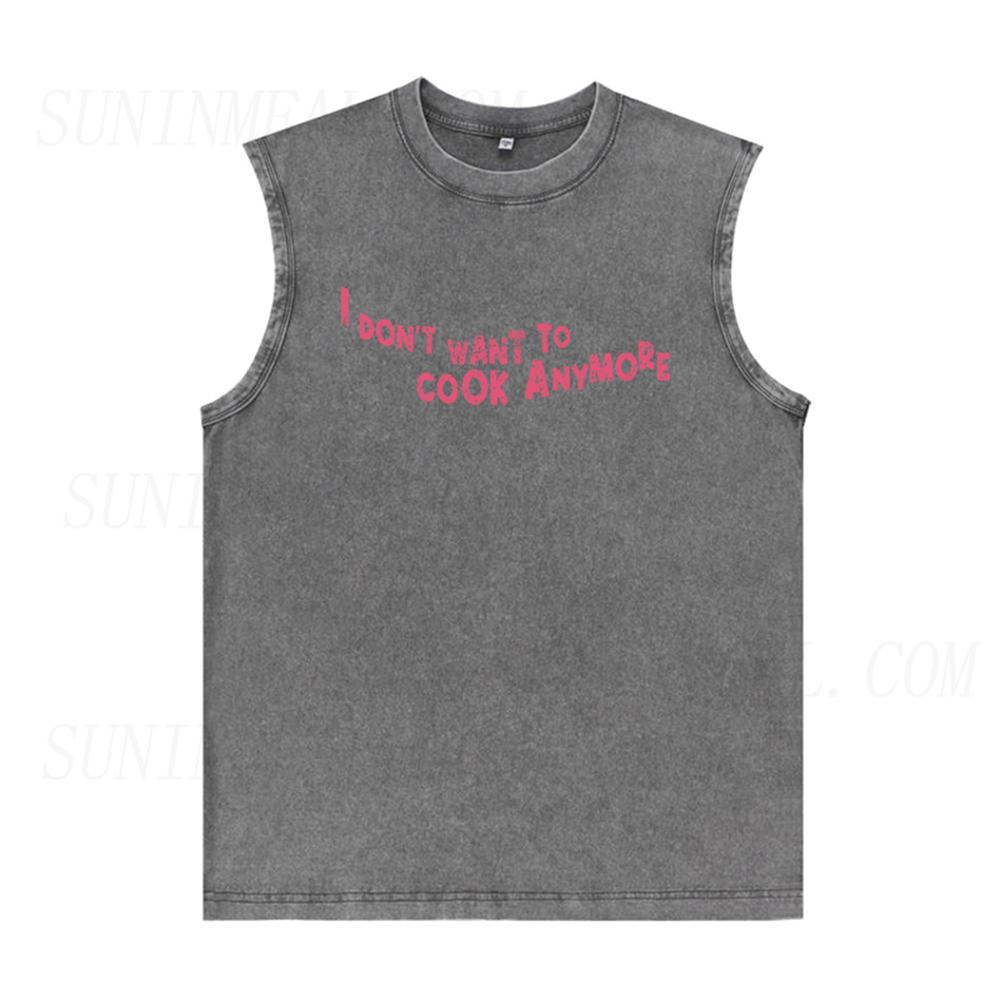 Don't Want To Cook Anymore Unisex Tank Top