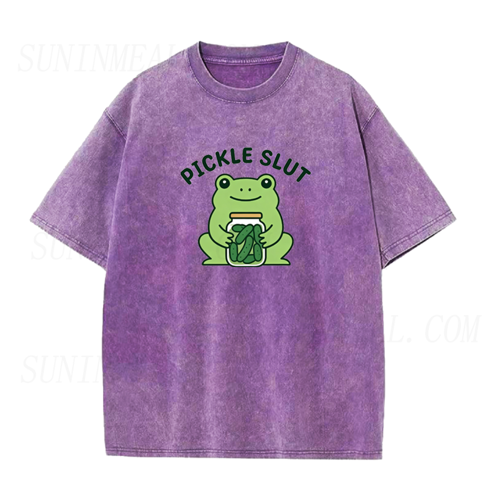 Pickle Slut Frog Unisex Tee