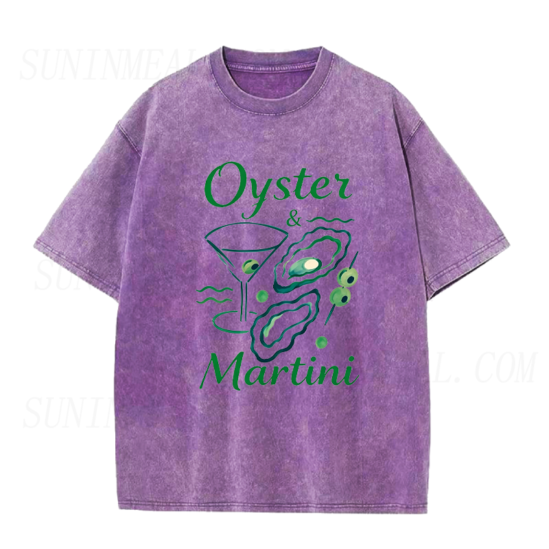 Classic Oyster & Martini Unisex Tee