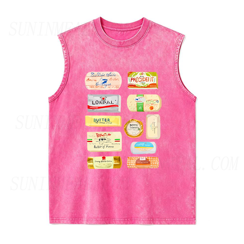 Butter Print Unisex Tank Top