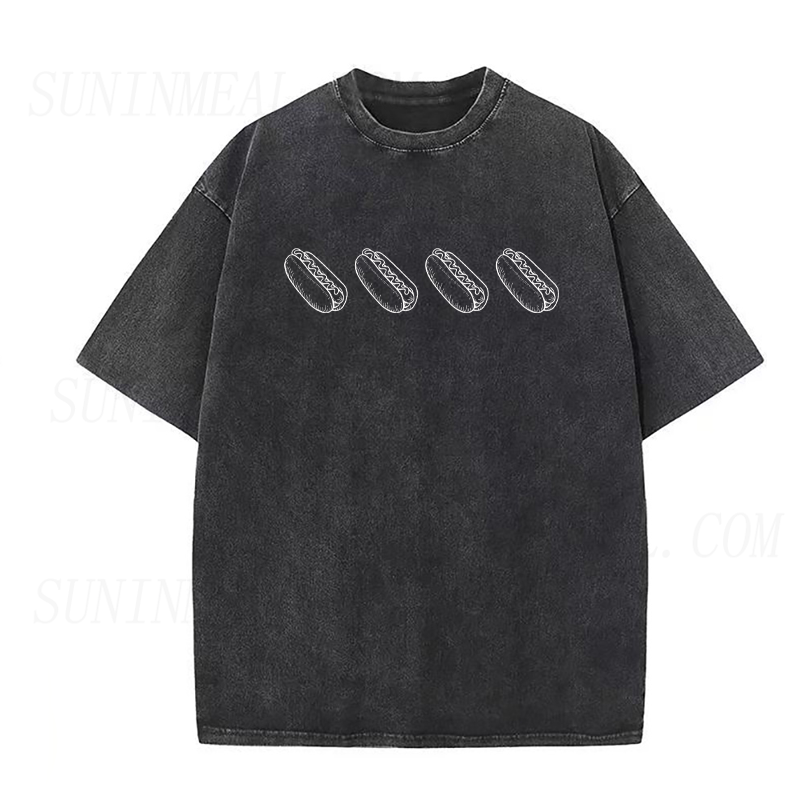 Minimalist Hot Dog Unisex Tee