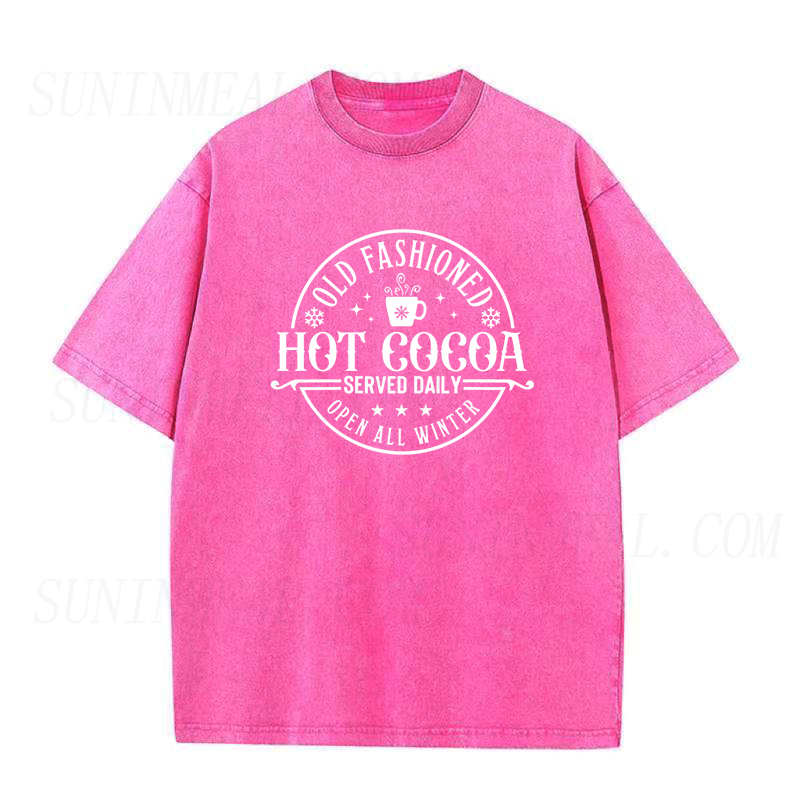 Old Fashioned Hot Cocoa Christmas Unisex Tee