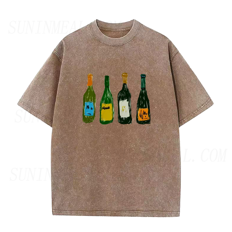 Wine Bottles Unisex Tee