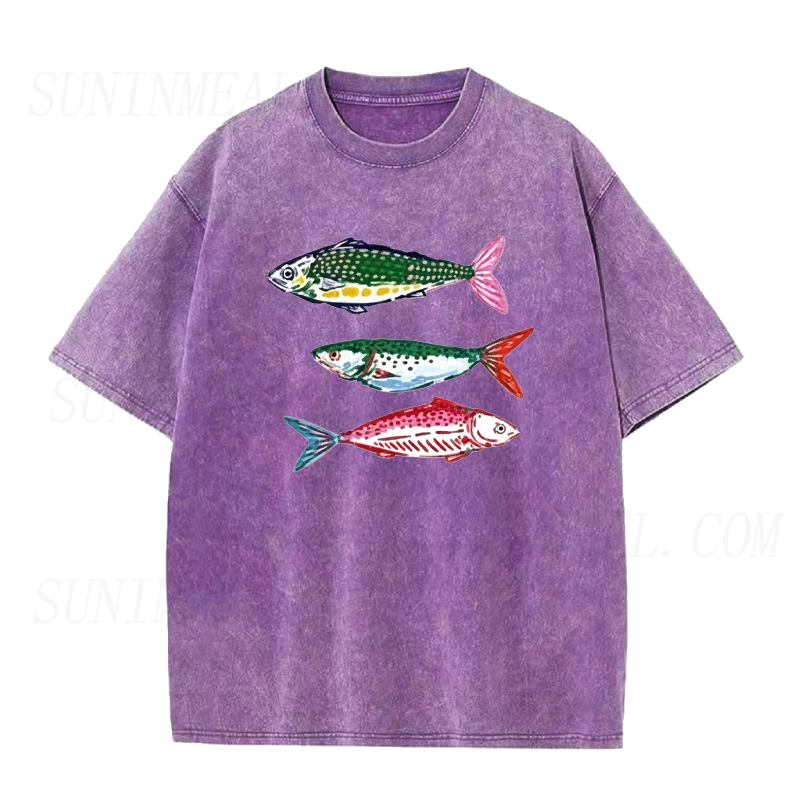 Watercolor Fish Unisex Tee