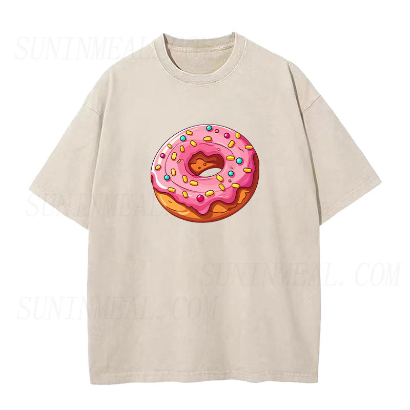 pink doughnut Unisex Tee