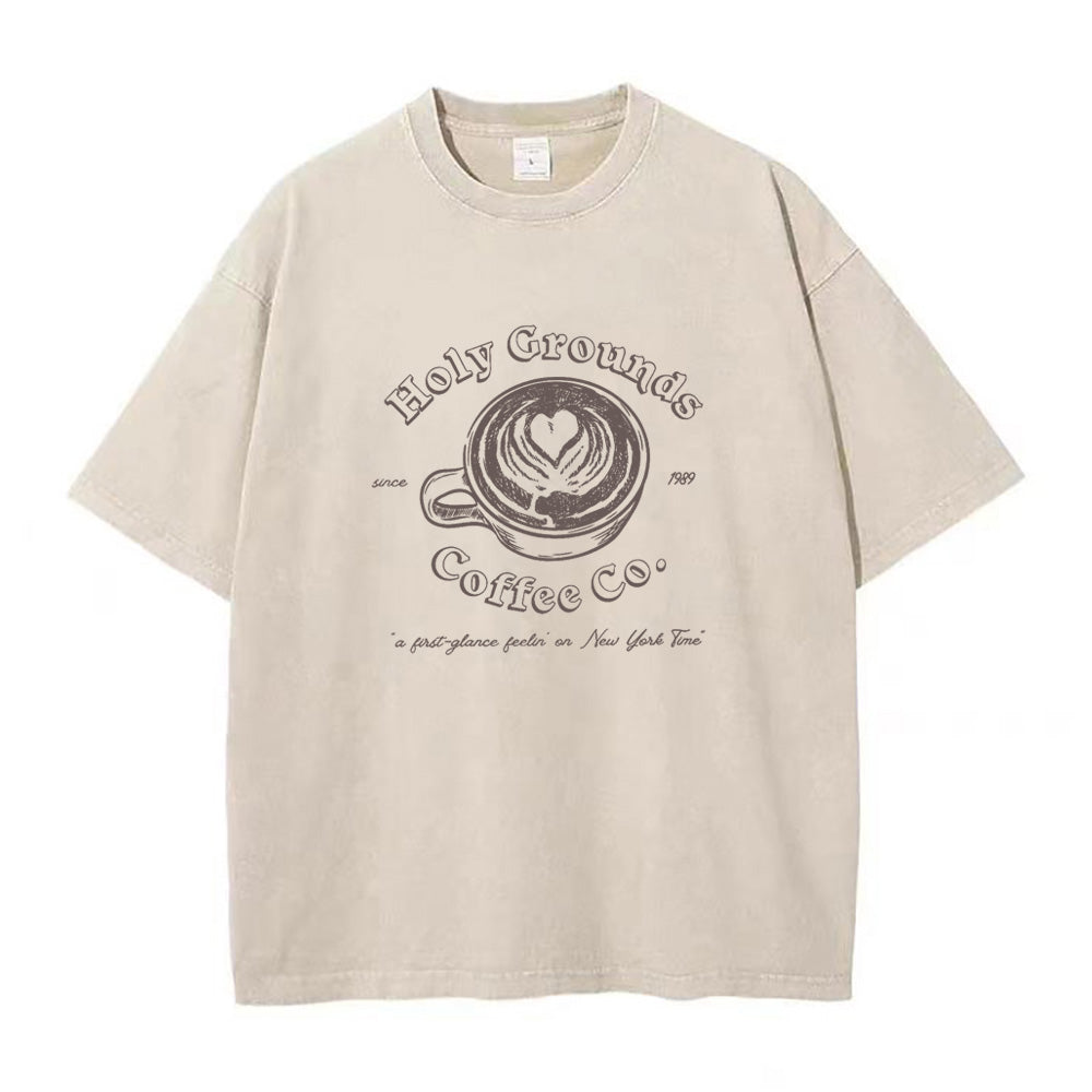 ホーリーグラウンズコーヒー ユニセックスTシャツ