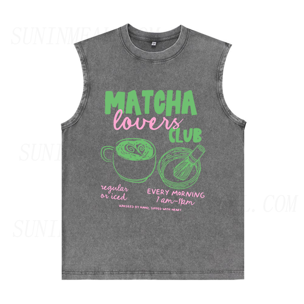 Matcha Lovers Club Unisex Tank Top