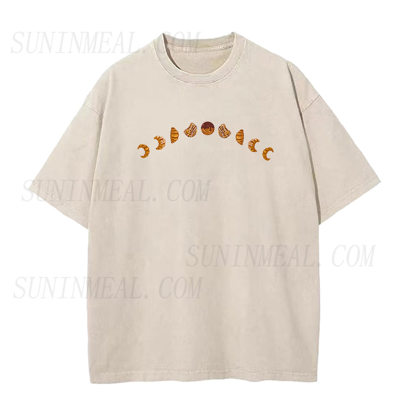 Croissant Lunar Phases Unisex Tee