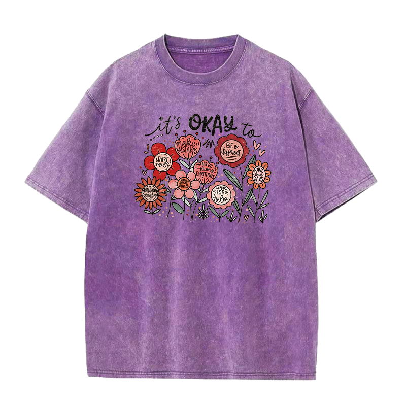 Special Education Floral Tee