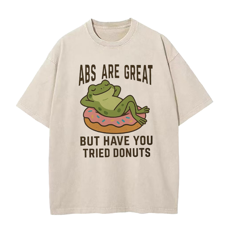 Funny Frog Donut Tee