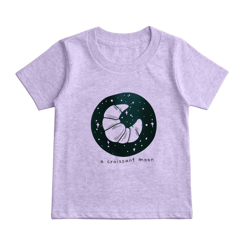 Croissant Moon Kids T-Shirt