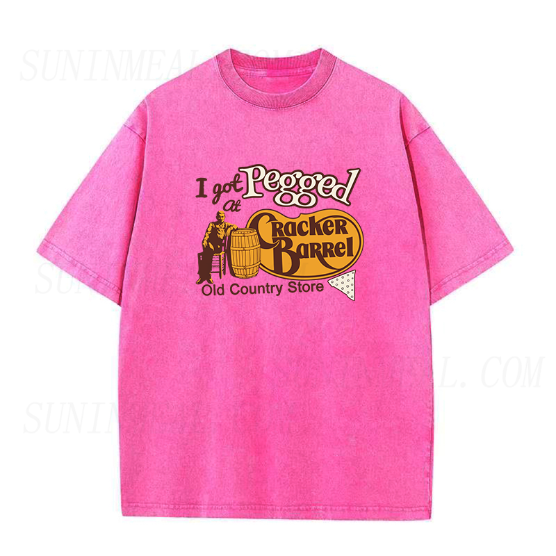 I Got Pegged at Cracker Barrel Old Country Store Unisex Tee