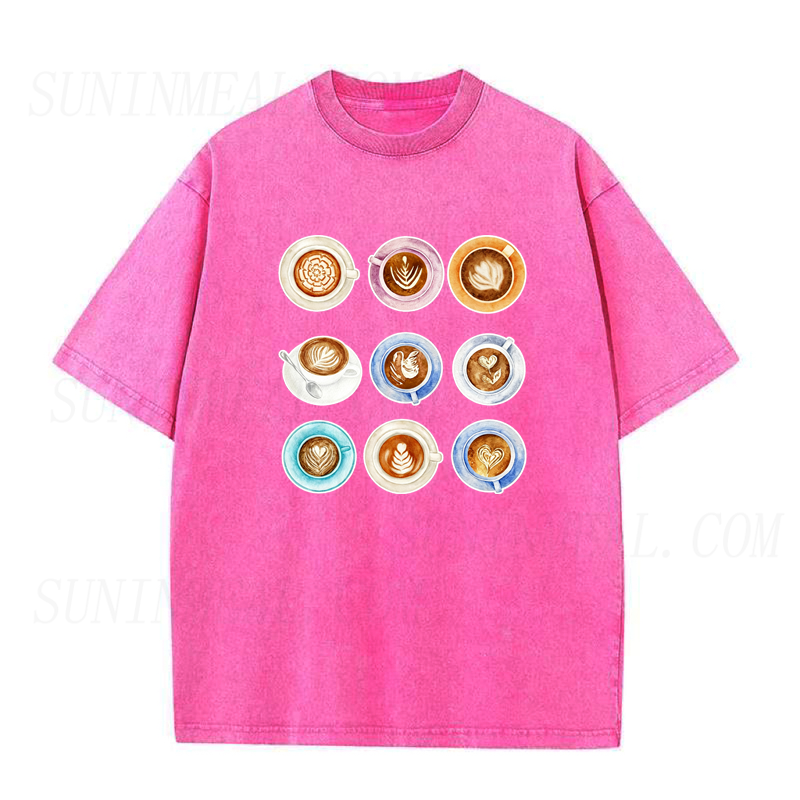 Coffee Latte Art Collection Unisex Tee