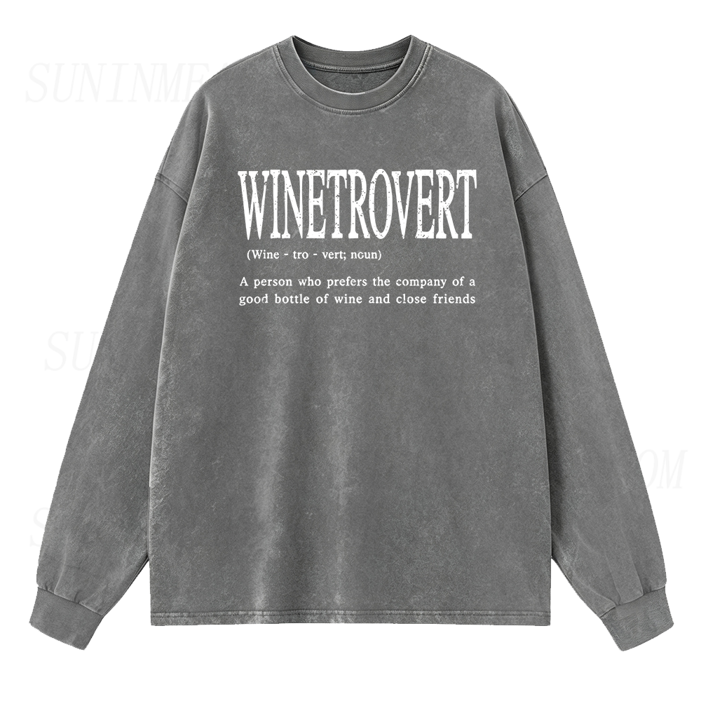 Funny Wine Definition Long Sleeve Unisex Tee