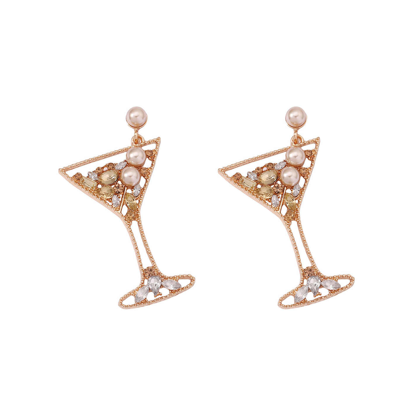 Cocktail Pearl Earrings