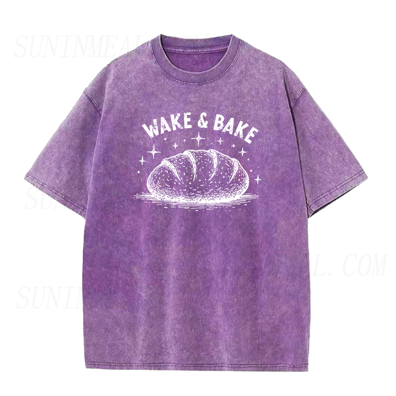 ウェイクアンドベイク ユニセックスTシャツ