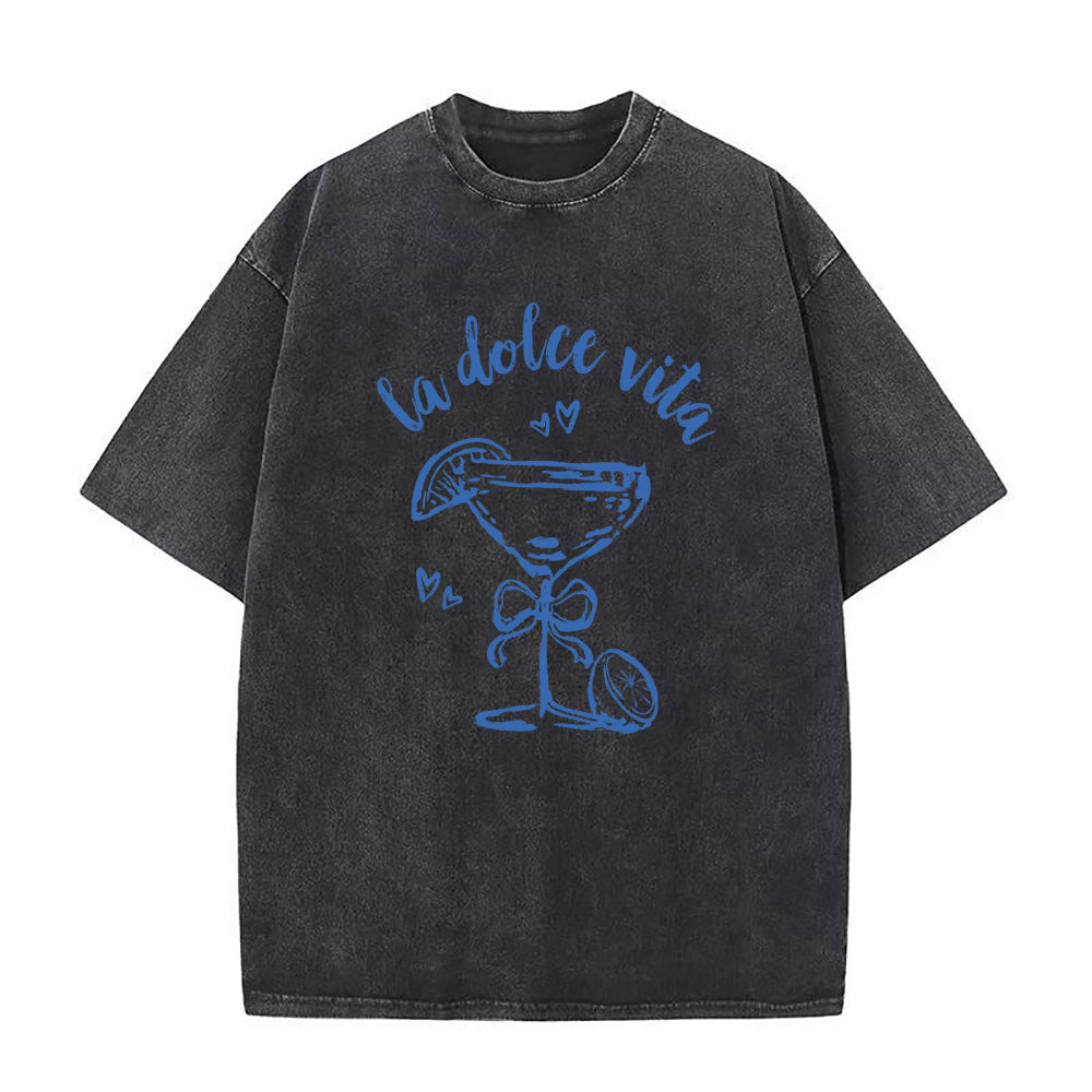ラ ドルチェ ヴィータ リモンチェッロ ユニセックス Tシャツ