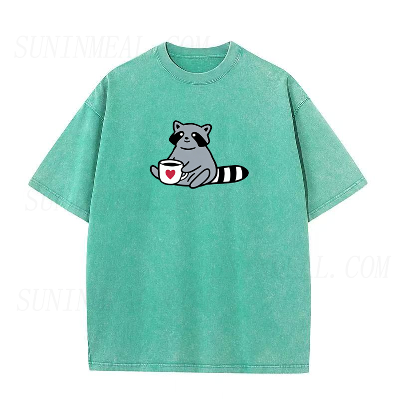 Raccoon Coffee Unisex Tee
