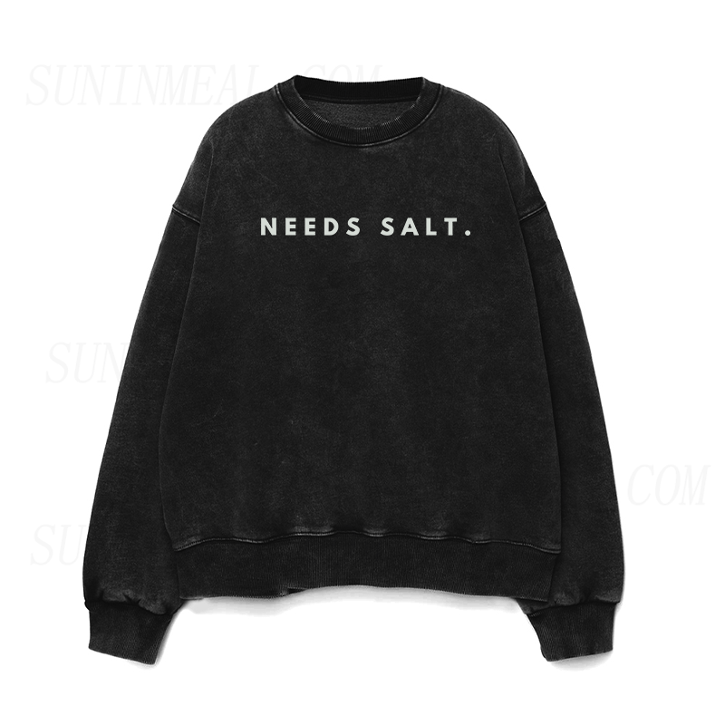 Needs Salt Unisex Crewneck Sweatshirt