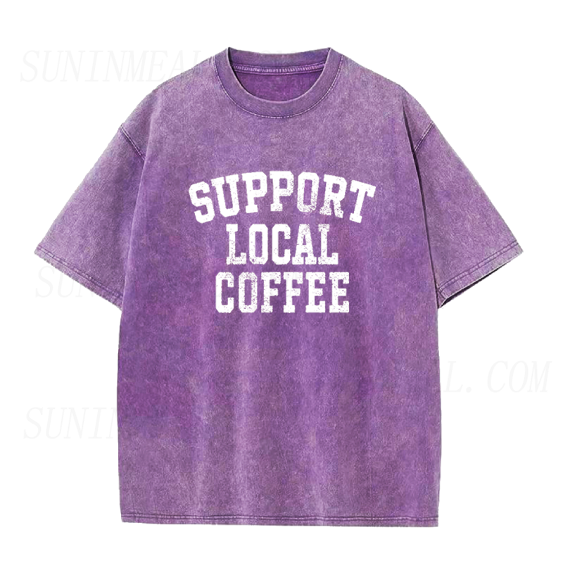 Support Local Coffee Unisex Tee