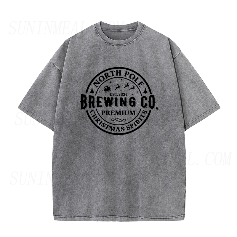 North Pole Brewing Co Christmas Unisex Tee
