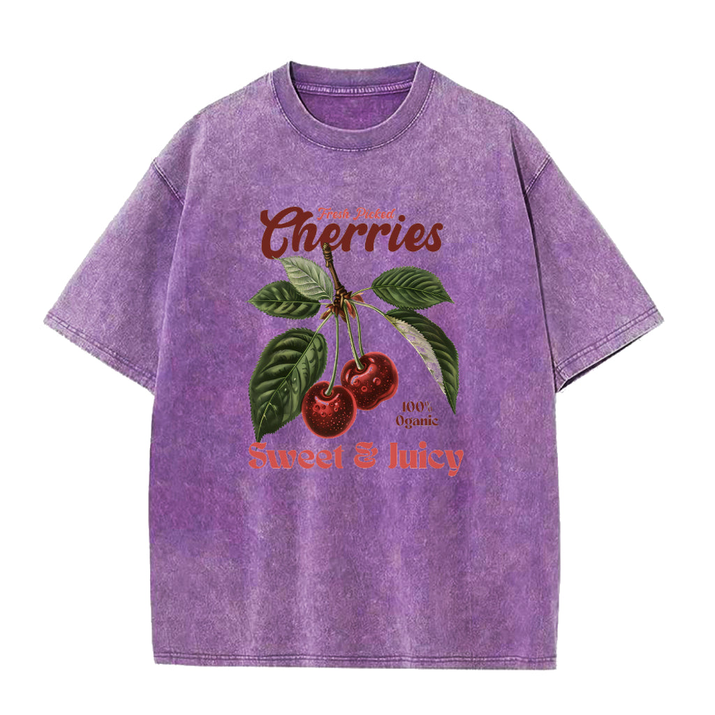 フレッシュピクドチェリー ユニセックスTシャツ