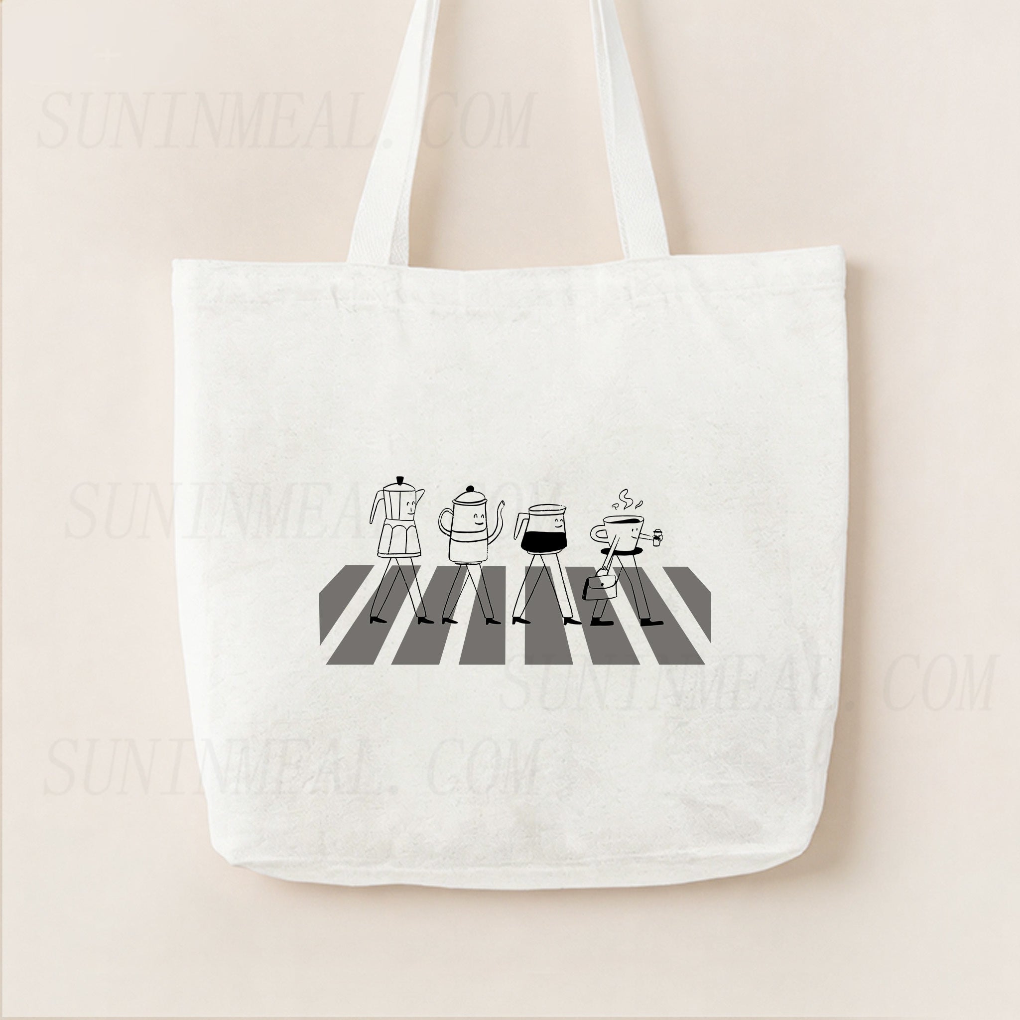 Coffee Canvas Tote Bag