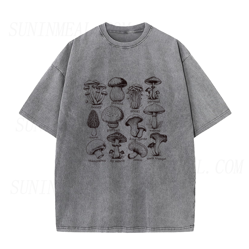 Vintage Mushroom Unisex Tee