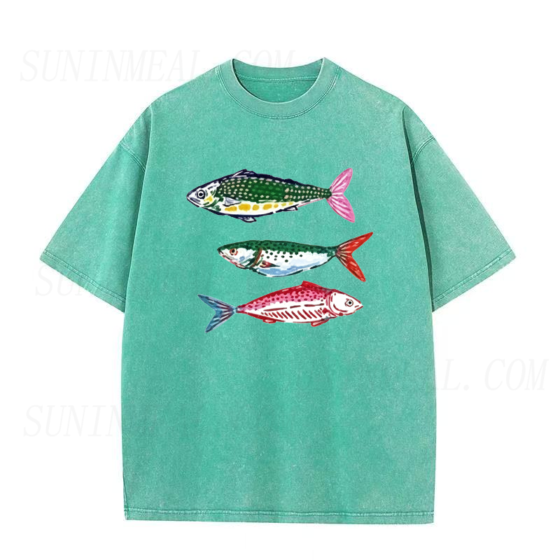 Watercolor Fish Unisex Tee