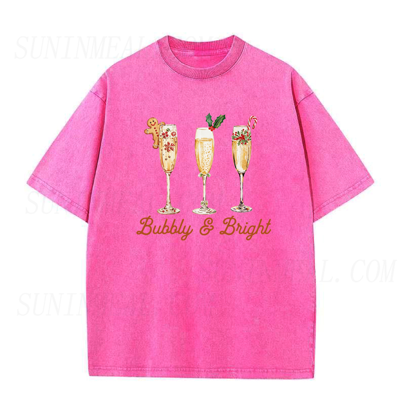 Bubbly and Bright Champagne Unisex Tee