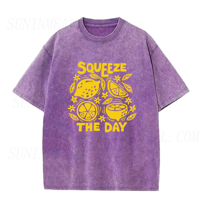Squeeze The Day Lemons Unisex Tee