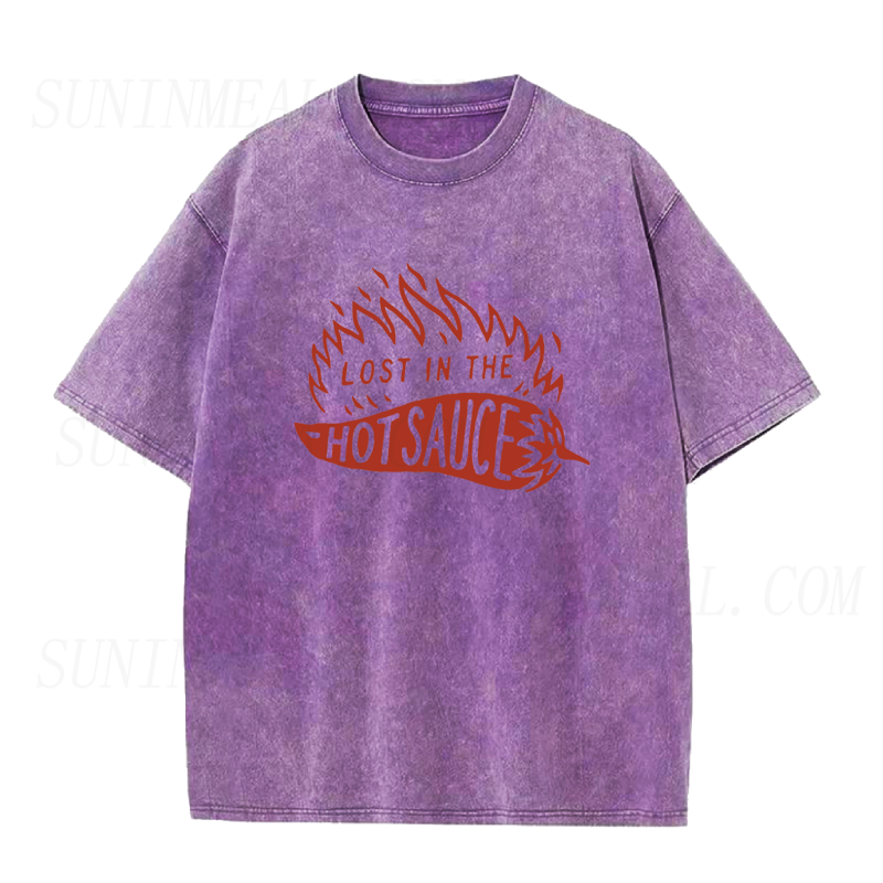 Lost in the Hot Sauce Unisex Tee