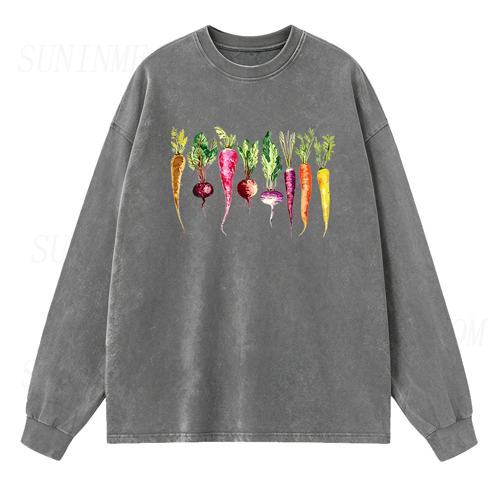 Vegetable Garden Long Sleeve Unisex Tee