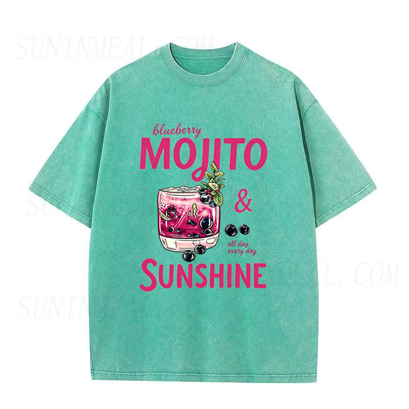 Blueberry Mojito & Sunshine Unisex Tee
