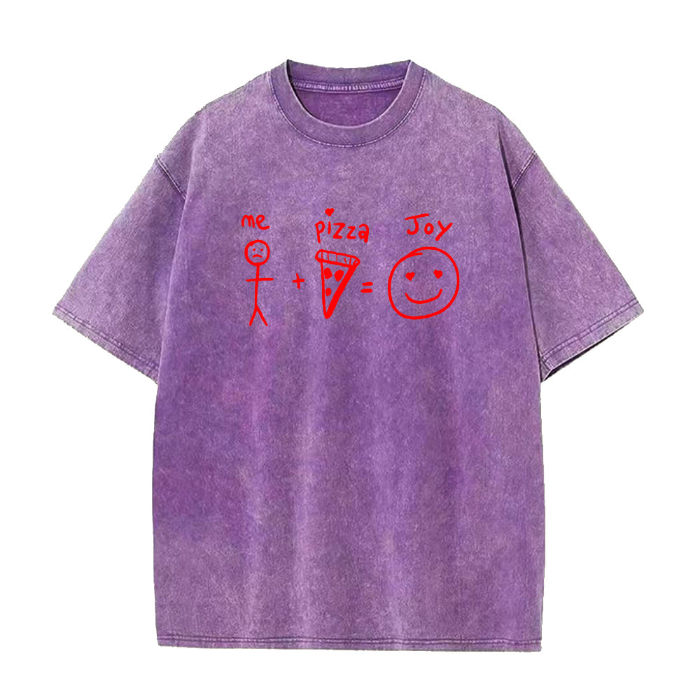 Pizza Joy Equation Unisex Tee