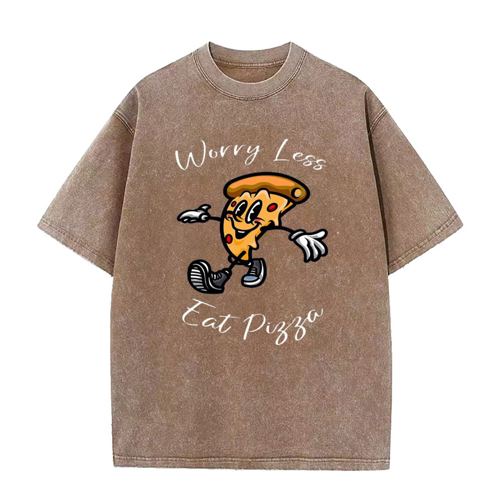 心配せずに食べよう、ユニセックスTシャツ