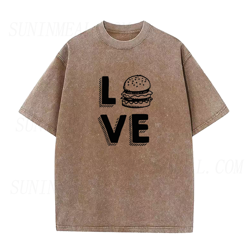 Love Hamburger Unisex Tee