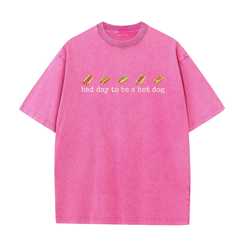 Bad Day to Be a Hotdog Unisex Tee