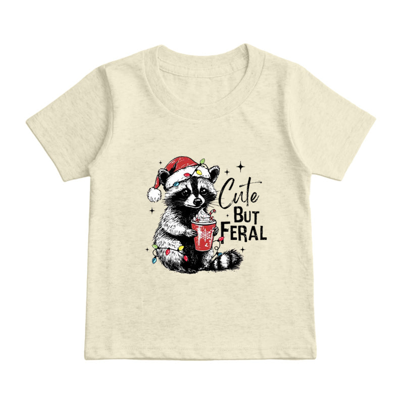 Cute But Feral Kids T-Shirt