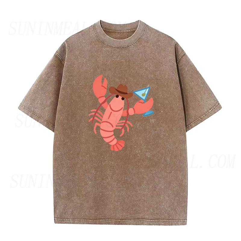 Lobster Martini Unisex Tee