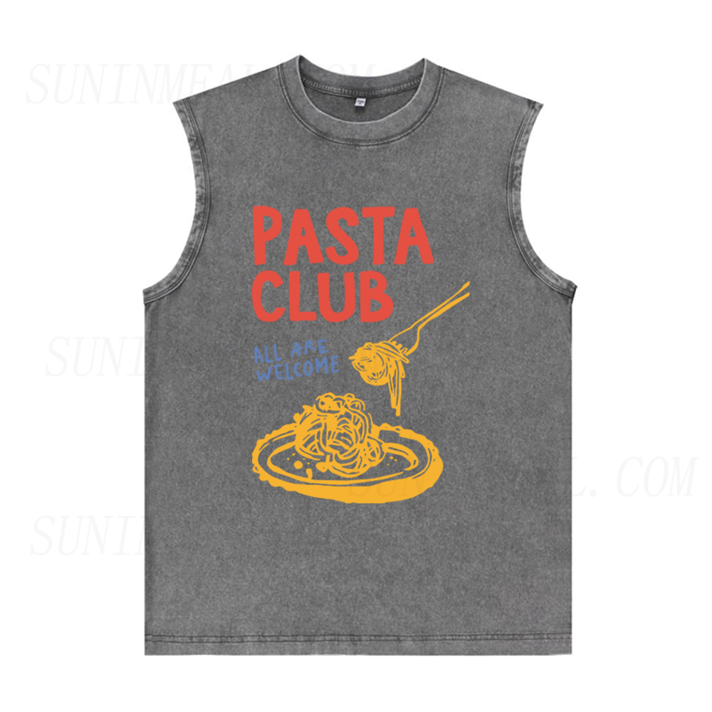 Pasta Club Unisex Tank Top