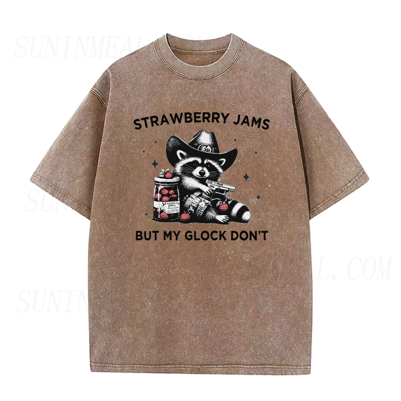 Strawberry Jams But My Glock Don't Tee