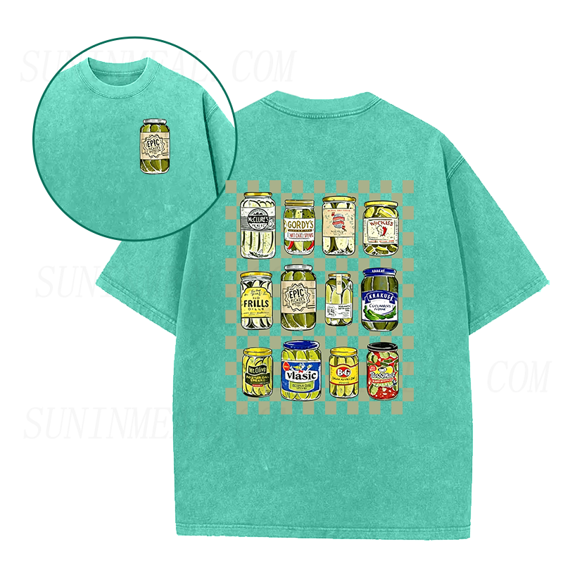Vintage Pickle Jars Unisex Tee