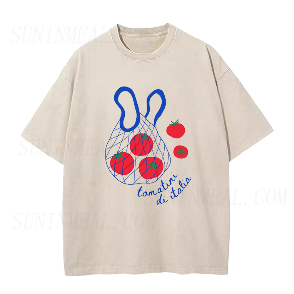 Minimalist Italy Tomatoes Unisex Tee