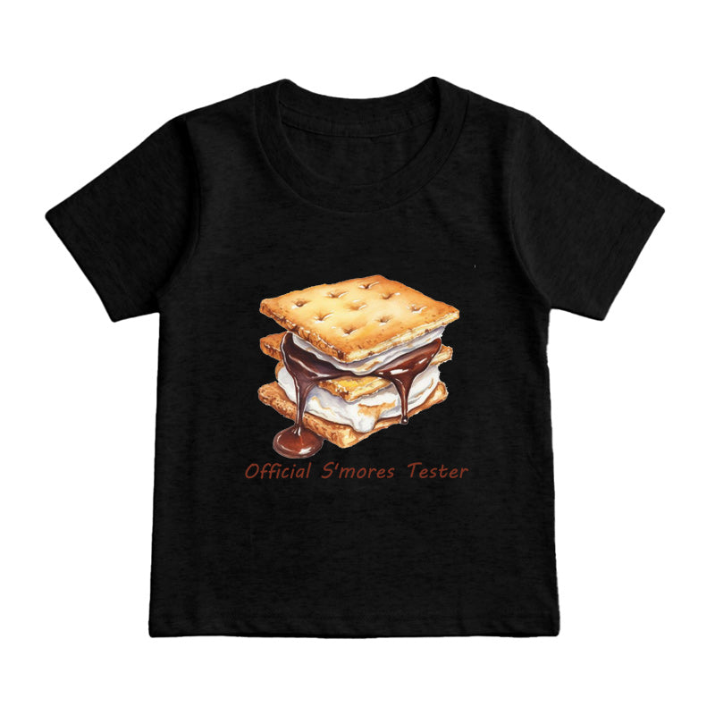 Official S'mores Tester Kids T-Shirt