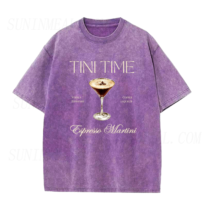 Tini Time Espresso Martini Unisex Tee
