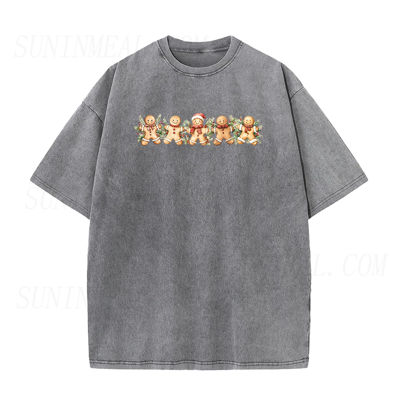Gingerbread Man Christmas Unisex Tee