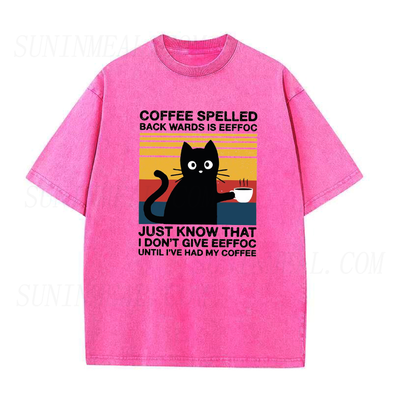 Coffee and Cat Tee