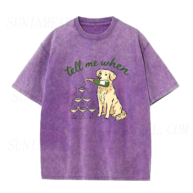 Golden Retriever’s Champagne Party Unisex Tee